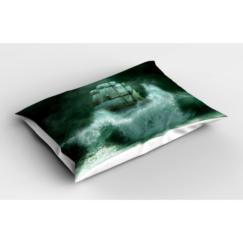 Pirate Pillow Sham, Twin