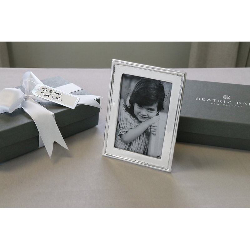 Giftables Metal Picture Frame, 4" W x 6" H