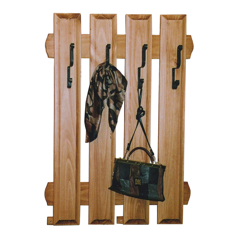 Dovray Wall 4 - Hook Wall Mounted Coat Rack