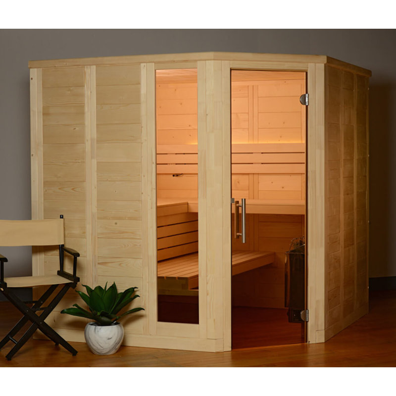 Almost Heaven Saunas Patterson 6 - Person Traditional Steam Sauna