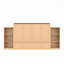 Lit double escamotable double avec tiroirs et tablettes de rangement spacieux pour les chambres d'amis ou les chambres compactes-632003772