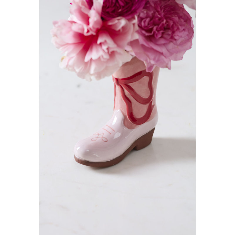 Rodeo Romance Vase