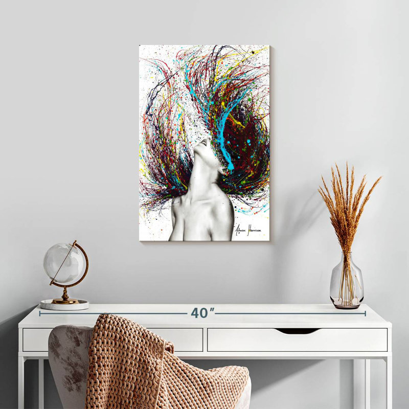 Leisha Excite, 24" H x 16" W
