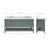 Magnolia 73" Double Bathroom Vanity Set-819679584