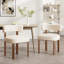 Chaise d'appoint rembourrée en similicuir-545956398