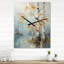 Horloge murale moderne Birch Woods Silent Woods VI - Floral-99628969