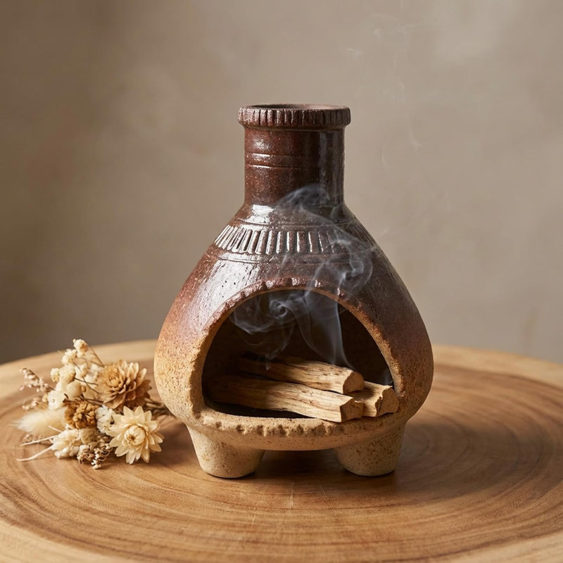 Porte-encens Palo Santo - Mini porte-encens en céramique pour bâtonnets de Palo Santo