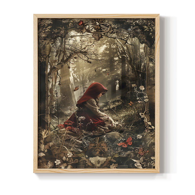 Reproduction encadrée WOMEN Series CECXC - bois massif