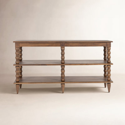 Isabel 18" Acacia Bookcase