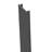 6.2ft H Aluminum Above Ground Fence Post - Set Of 2