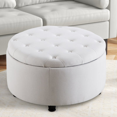 Golphin Upholstered Ottoman with Storage