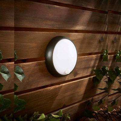 Sorella Black 15cm H Integrated LED Outdoor Flush Mount
