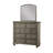 Oberon Wood Flat Wall Mirror
