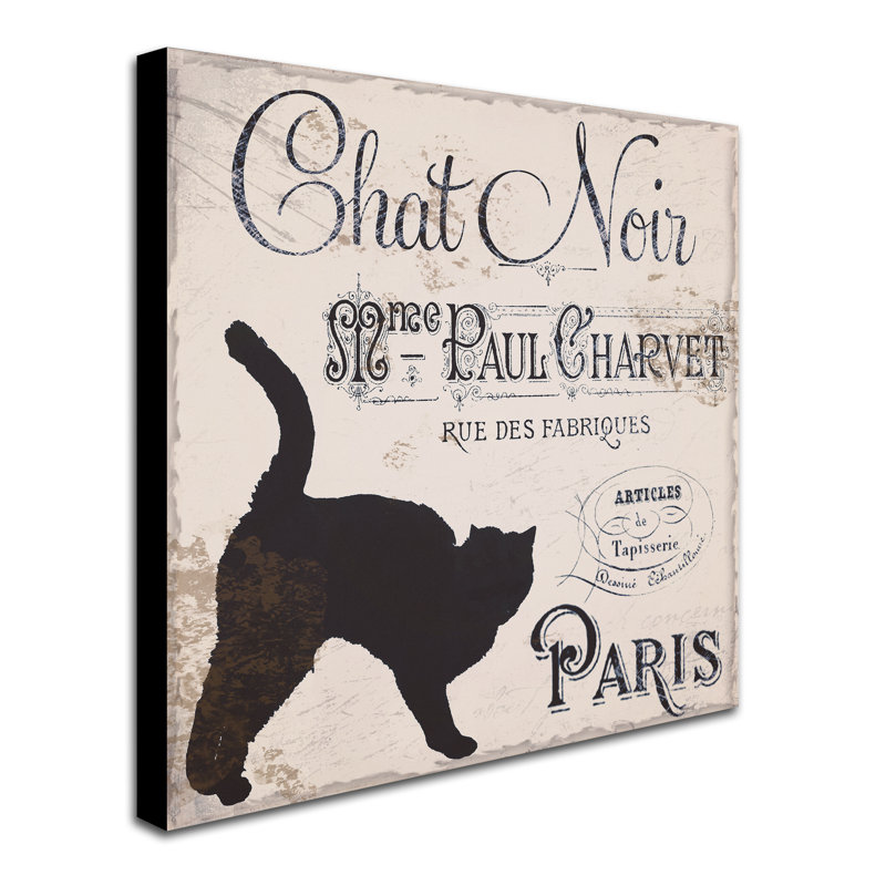 Jadaya «Les Chats II» par Color Bakery, impression sur toile tendue, H 14 po x l 14 po x P 2 po