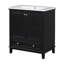Armoire de salle de bain multifonctionnelle avec portes et tiroir-708803905