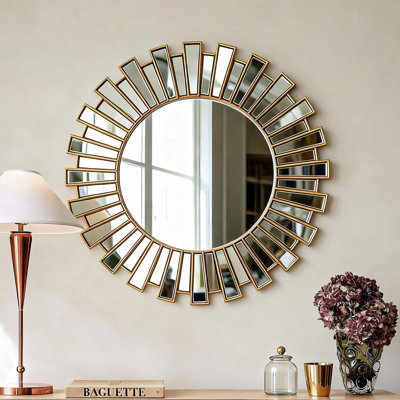 Miroir mural rond 23,6 po Freelon