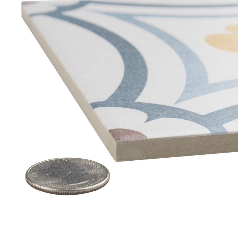 Caprice Saint Tropez 8" x 8" Porcelain Field Tile