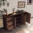 59" Sideboard Buffet Cabinet With 3 Drawers and Solid Wood Base