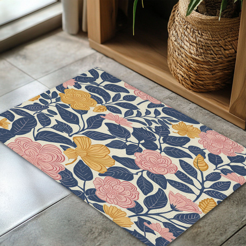 Tapis tressé Wildflower, Rectangulaire 3 pi x 5 pi