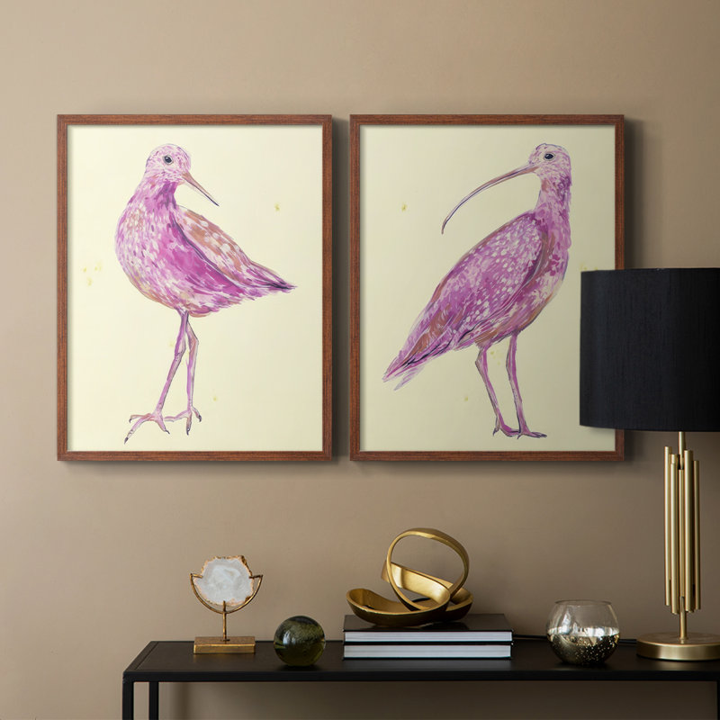 Impression encadrée Seabird I-Premium - prête à être accrochée - aucun clou requis - aucun clou requis, H 29 po x l 46 po