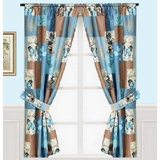 Nate Polyester Sheer Curtain Pair