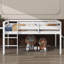 Lit mezzanine en bois Cozy Short-319875441