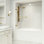 Rialto Frameless Hinged Tub Door