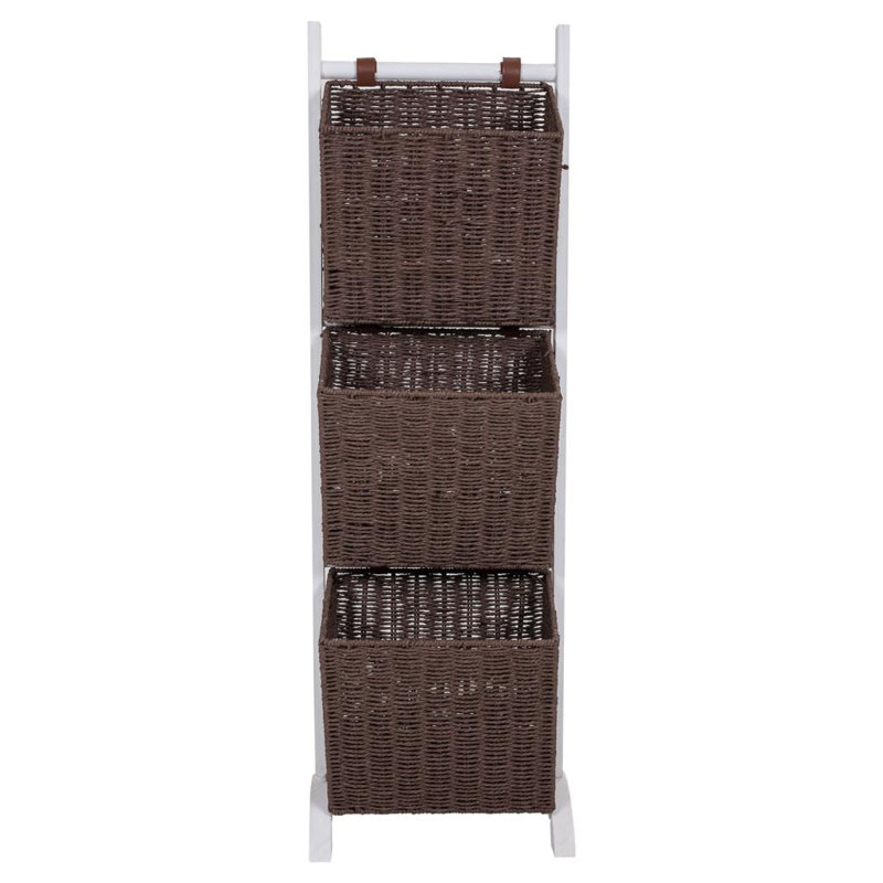 Helmscott Wood Free Standing Magazine Rack