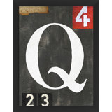 Alphabet "Q" Print