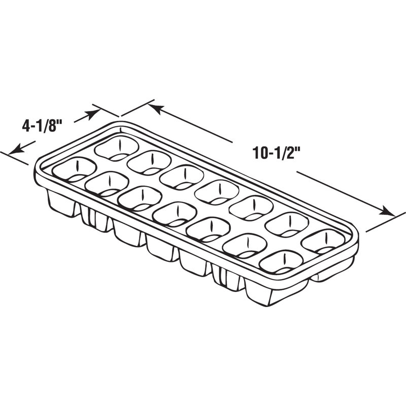 Prime-Line Plastic Underbar Ice Bins & Drop Bins