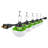 POWERSMITH 50 ft. Construction String Lights 7500 Lumen 60W Integrated Weatherproof