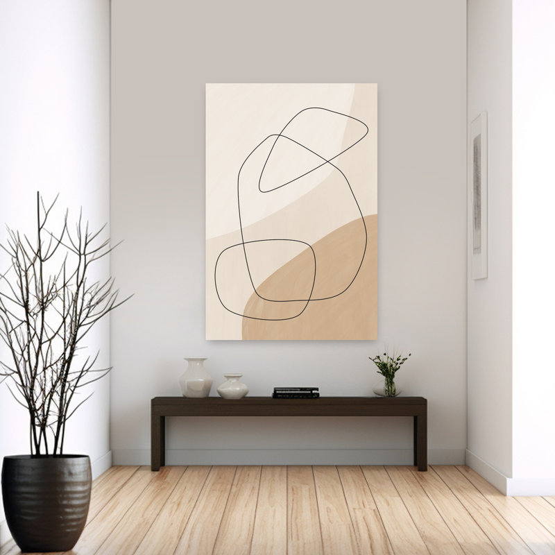 Art contemporain abstrait contemporain, H 60 po x l 40 po