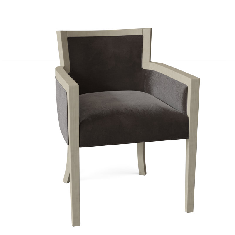 Albany Upholstered Arm Chair, 9953 Mink, Almond Buff