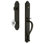 Handleset with Single Cylinder Deadbolt and Door Knob and Rosette
