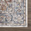 Tapis orange lavable à la machine Medallion Design Performance-88967375