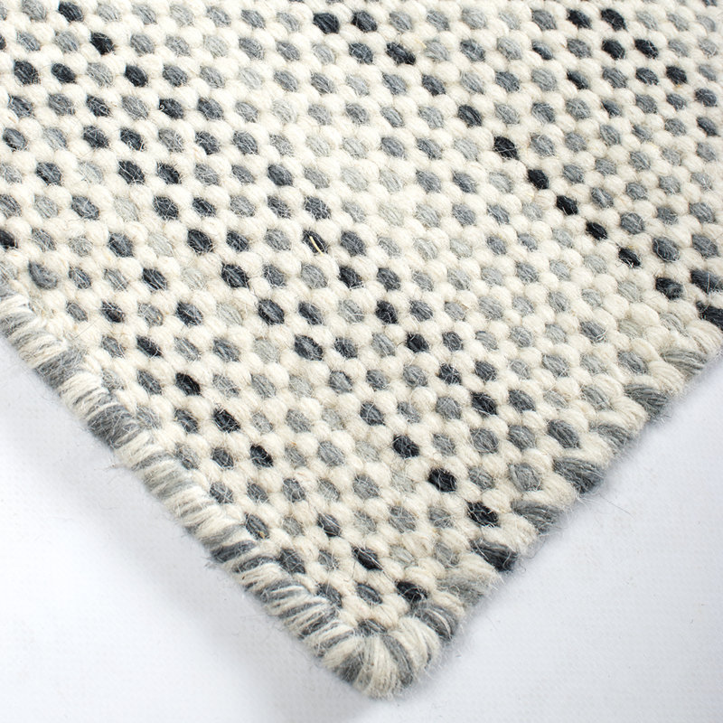 Drakeford Solid Colour Hand Woven Area Rug, Rectangle 240 x 300cm