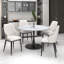 Chaise d'appoint rembourrée en tissu Giroux-472875995