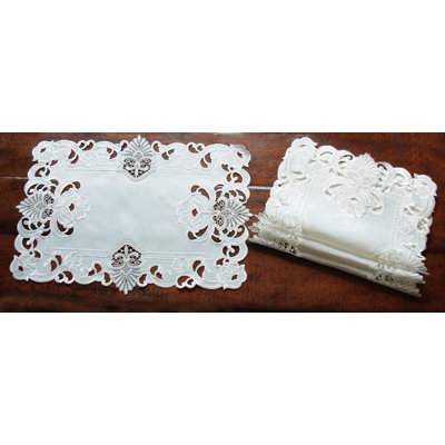 Ossett Polyester Embroidered Rectangle Placemat