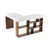 White/Walnut selected