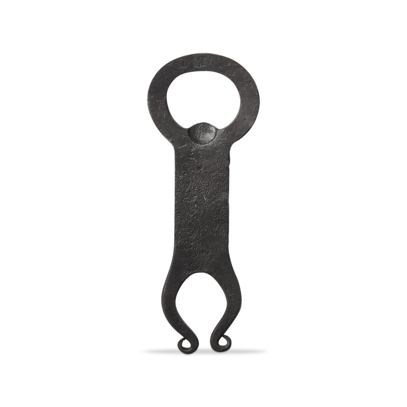Hanging Around Forged Iron Bottle Opener