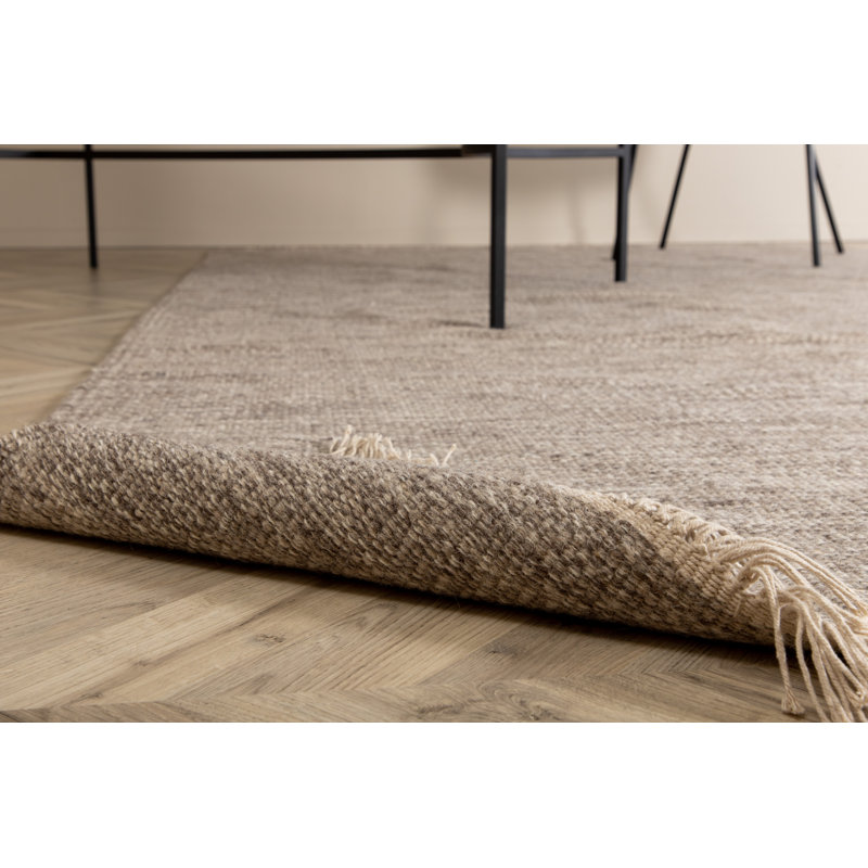 Anthem Solid Colour Hand Woven Area Rug, Rectangle 200cm x 300cm