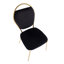 Chaises d'appoint rembourrées en velours Kayda-1392193949