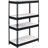 Natural And Black 4-Tier Bookcase