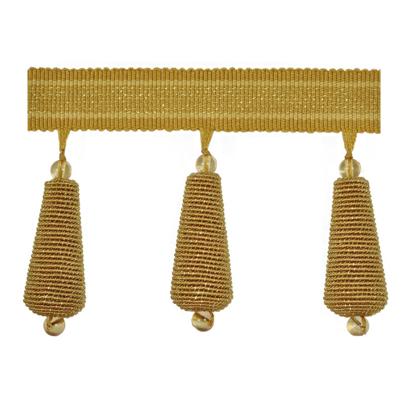 Gilded Teardrop Fabric, Gold