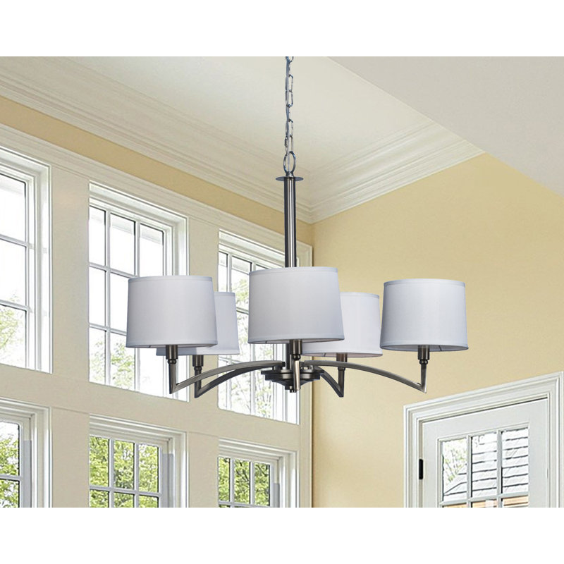 Lustre classique/traditionnel ombré 5 lumières Lilith
