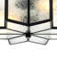 Aireona 2 - Light 41cm Unique/Statement Star Semi Flush Mount Light-1170465939