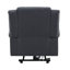 Fauteuil inclinable électrique en microfibre Domana