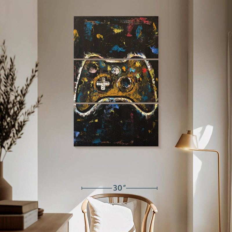 Gamer, 65" H x 42" W