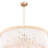 13 - Light Dimmable Tiered Chandelier