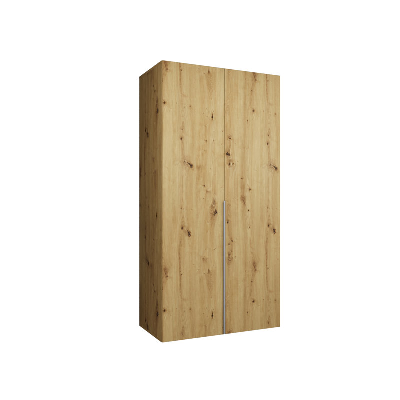 Manufactured Wood Wardrobe, Artisan Oak/Cashmere